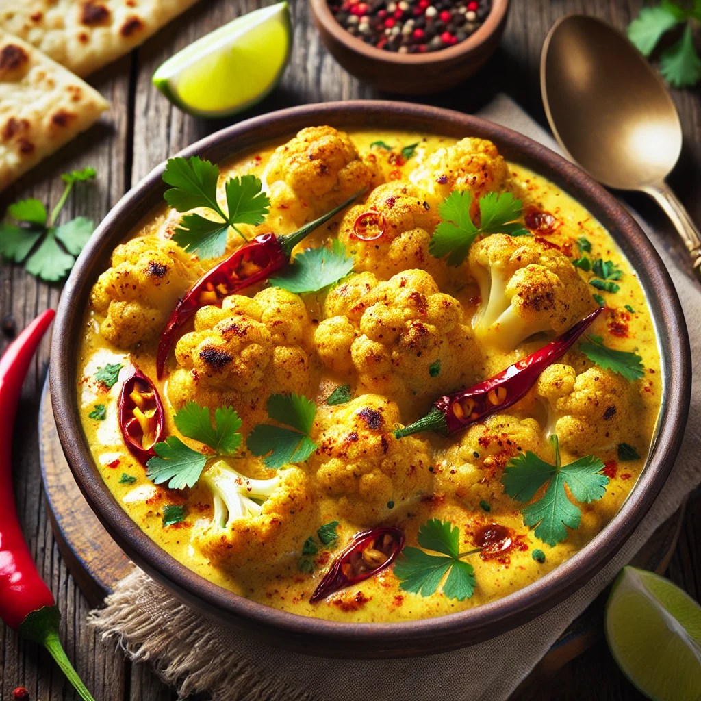 Golden Bloom Coconut Curry&nbsp;Cauliflower